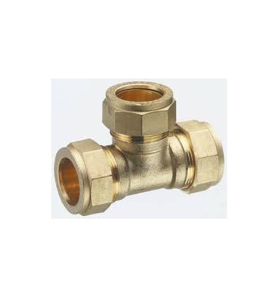 Compression Tee Coupling 618 Metric 28mm 