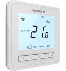 Heatmiser neoAir Smart Thermostat - Glacier White.