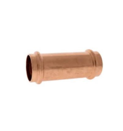 Copper Press Slip Coupler 1/2 